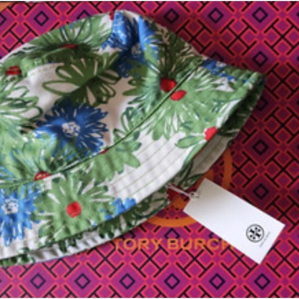 Tory Burch Printed bucket hat